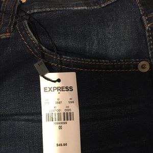 Stretchy jean shorts